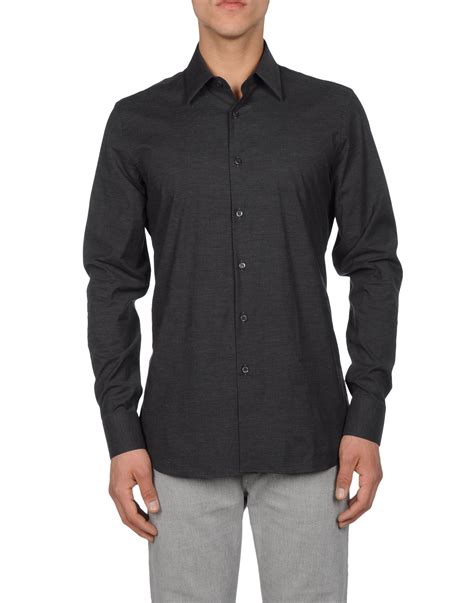 prada milano men's shirt|prada long sleeve shirt.